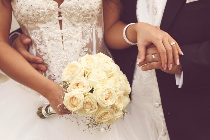 Bride and groom