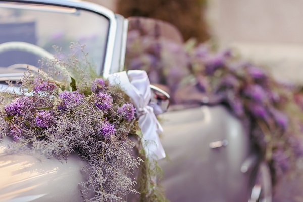 Decorated car